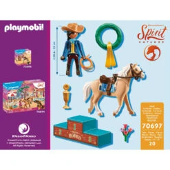 PLAYMOBIL Spirit Rodeo Pru 70697 -Kinderspeelgoedwinkel 1987228 9dde539b