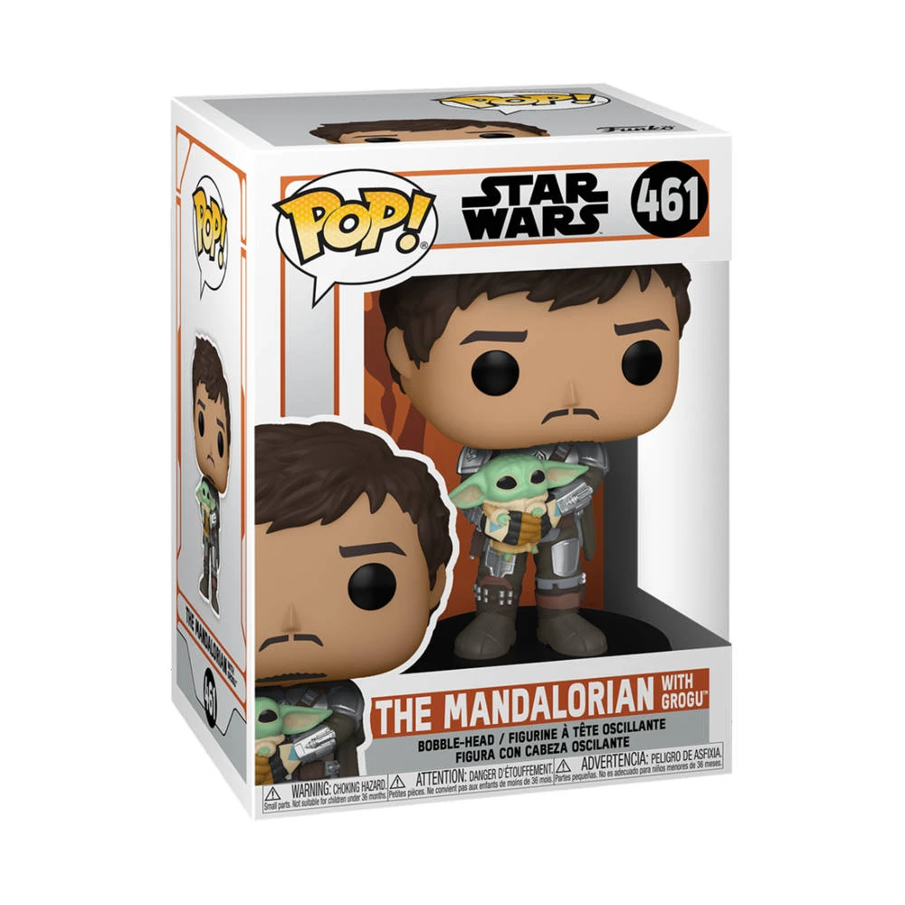 Funko Pop! Figuur Star Wars: The Mandalorian Draagt The Child 1 Funko Pop! Figuur Star Wars: The Mandalorian Draagt The Child