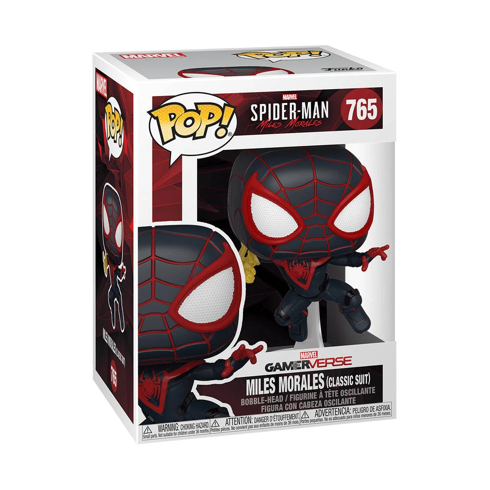 Funko Pop! Figuur Marvel Spider-Man: Miles Morales Classic Suit 5 Funko Pop! Figuur Marvel Spider-Man: Miles Morales Classic Suit - Afbeelding 5