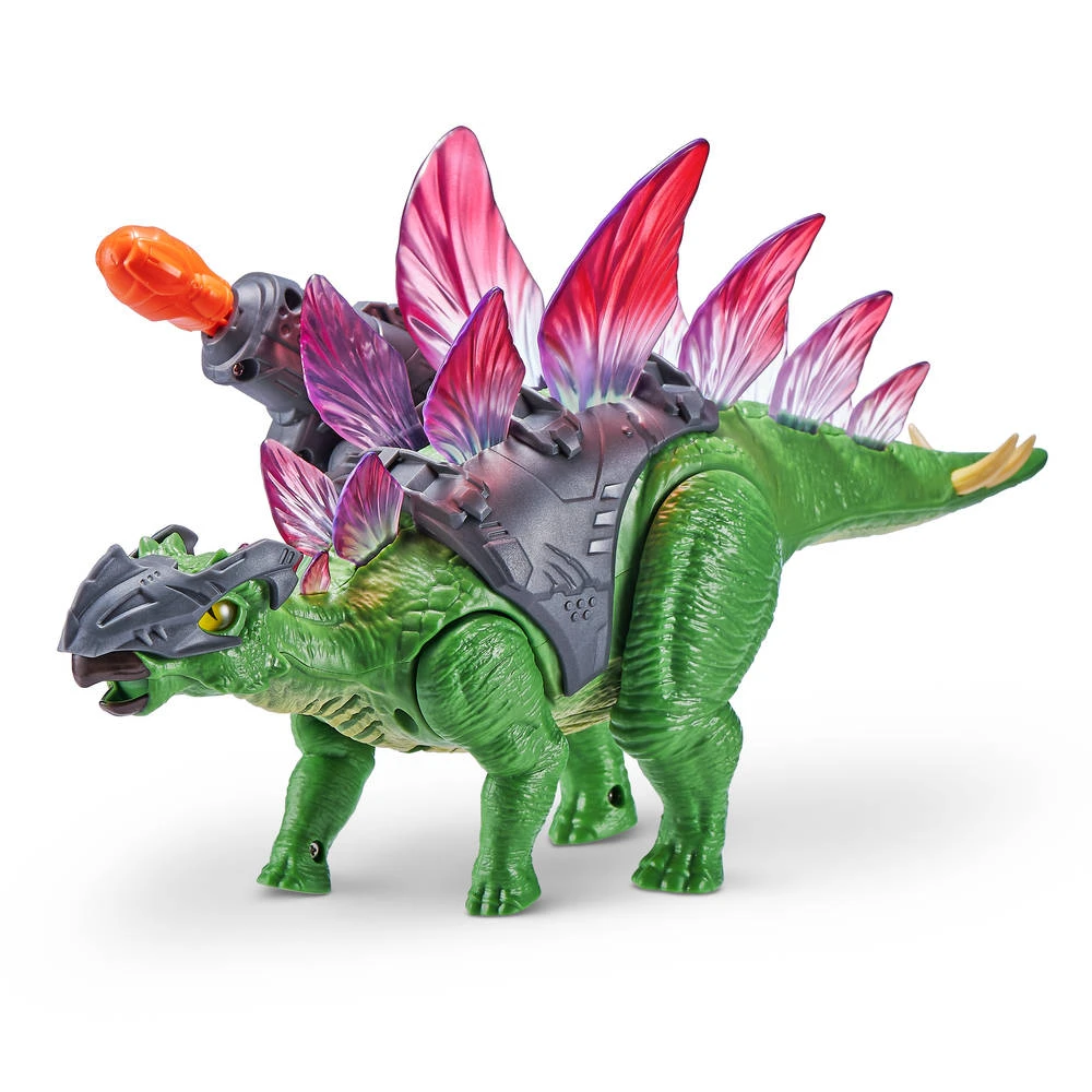 No Brand Zuru Robo Alive Dino Wars Figuur Stegosaurus 3 No Brand Zuru Robo Alive Dino Wars Figuur Stegosaurus - Afbeelding 3