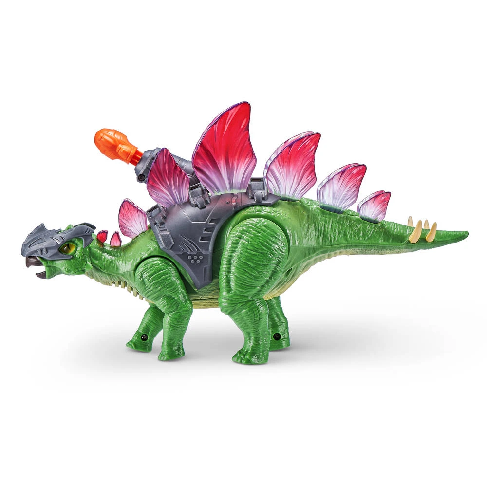 No Brand Zuru Robo Alive Dino Wars Figuur Stegosaurus 5 No Brand Zuru Robo Alive Dino Wars Figuur Stegosaurus - Afbeelding 5