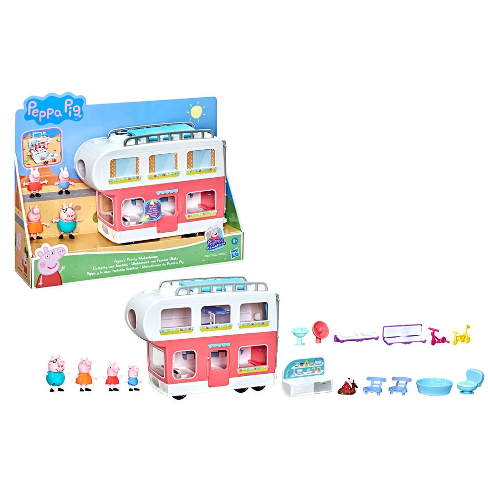 Hasbro Peppa Pig Camper + Accessoires 1 Hasbro Peppa Pig Camper + Accessoires