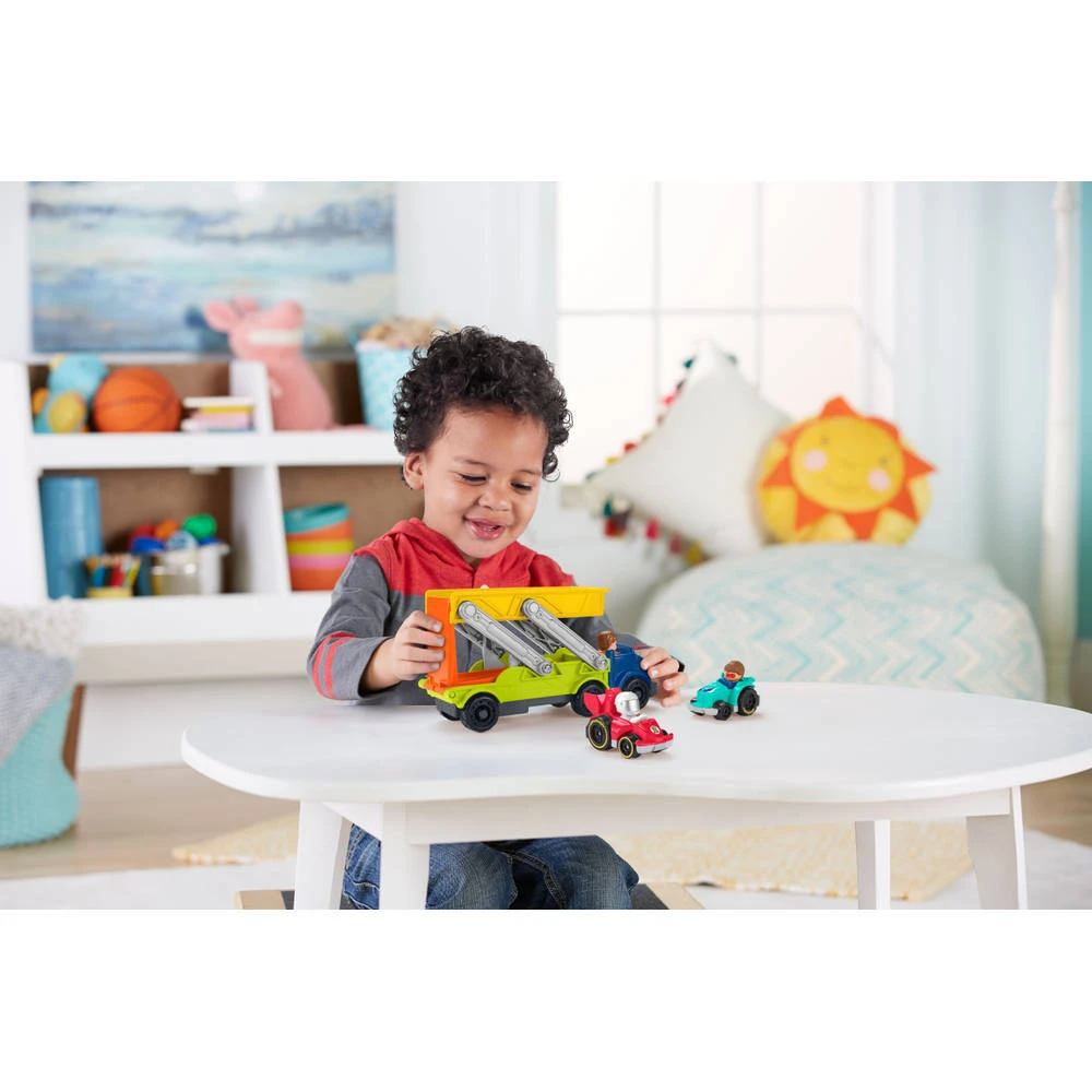 Fisher Price Fisher-Price Little People Vervoerder En Helling Set 3 Fisher Price Fisher-Price Little People Vervoerder En Helling Set - Afbeelding 3