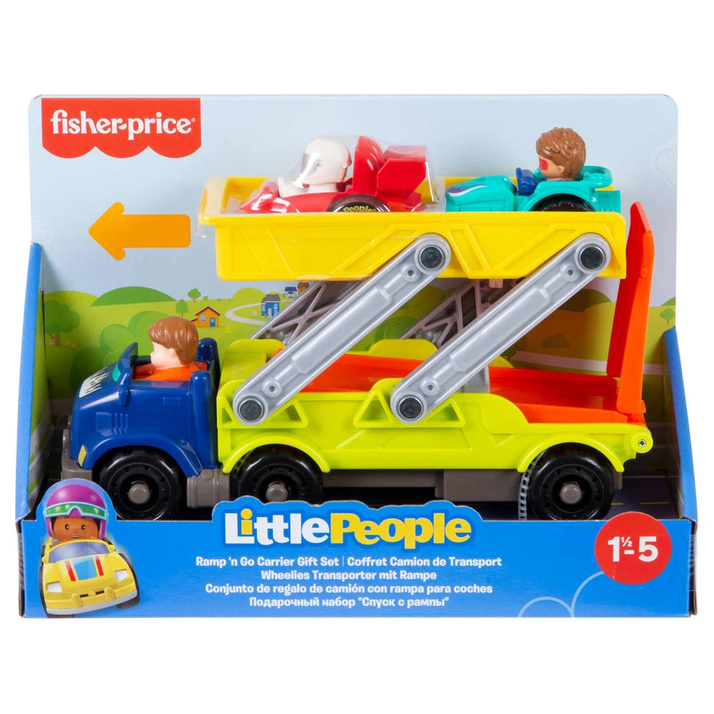 Fisher Price Fisher-Price Little People Vervoerder En Helling Set 2 Fisher Price Fisher-Price Little People Vervoerder En Helling Set - Afbeelding 2