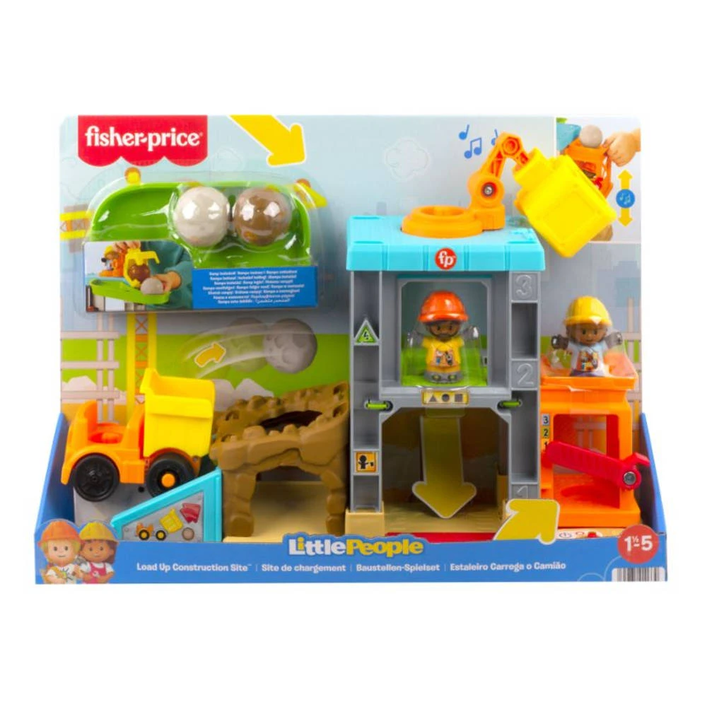 Fisher Price Fisher-Price Little People Leren Laden Bouwplaats 3 Fisher Price Fisher-Price Little People Leren Laden Bouwplaats - Afbeelding 3