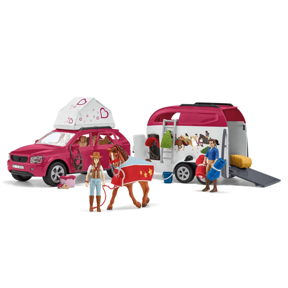 Schleich HORSE CLUB Avontuur Met Auto En Paardentrailer 42535 6 Schleich HORSE CLUB Avontuur Met Auto En Paardentrailer 42535 - Afbeelding 6