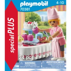 PLAYMOBIL Special Plus Banketbakker Met Toetjes 70381 -Kinderspeelgoedwinkel 1989295 a29a7e5b