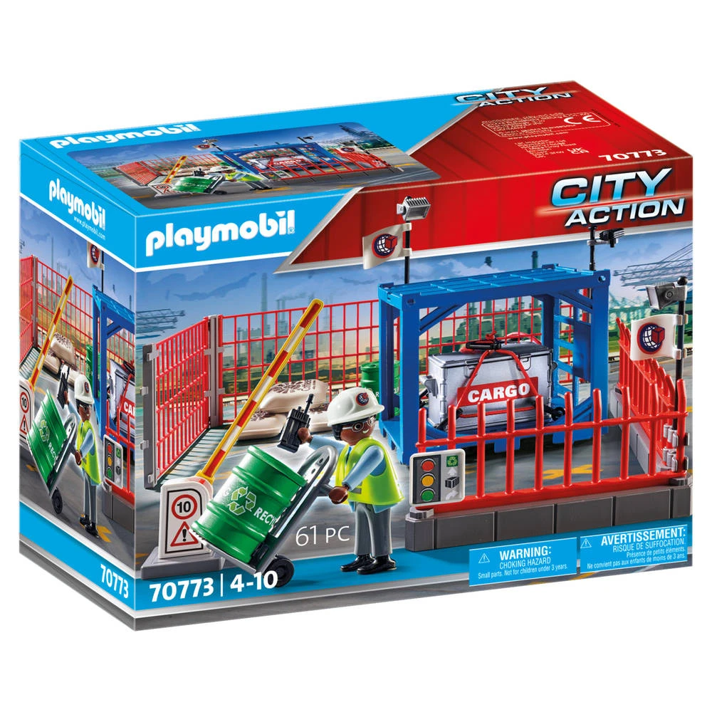 PLAYMOBIL City Action Cargo Goederenmagazijn 70773 1 PLAYMOBIL City Action Cargo Goederenmagazijn 70773