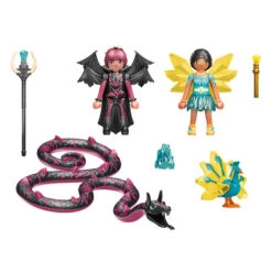 PLAYMOBIL Adventures Of Ayuma Crystal Fairy En Bat Fairy Met Totemdieren 70803 8 PLAYMOBIL Adventures Of Ayuma Crystal Fairy En Bat Fairy Met Totemdieren 70803 -Kinderspeelgoedwinkel 1989321 33a58524