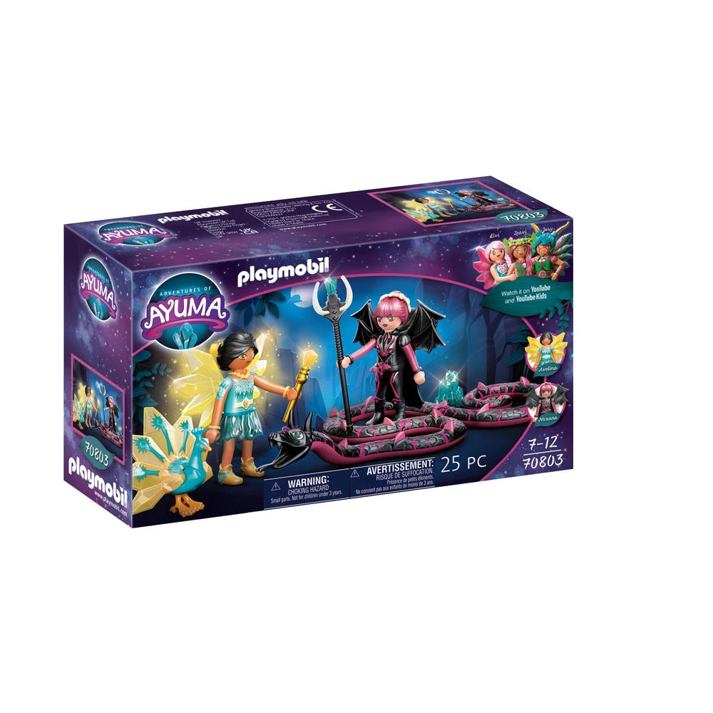 PLAYMOBIL Adventures Of Ayuma Crystal Fairy En Bat Fairy Met Totemdieren 70803 1 PLAYMOBIL Adventures Of Ayuma Crystal Fairy En Bat Fairy Met Totemdieren 70803