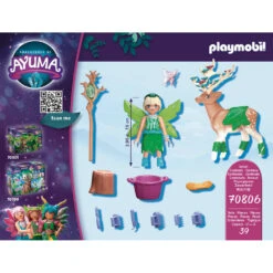 PLAYMOBIL Adventures Of Ayuma Forest Fairy Met Totemdier 70806 -Kinderspeelgoedwinkel 1989324 6252a626