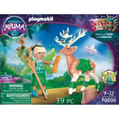 PLAYMOBIL Adventures Of Ayuma Forest Fairy Met Totemdier 70806 -Kinderspeelgoedwinkel 1989324 e538844d