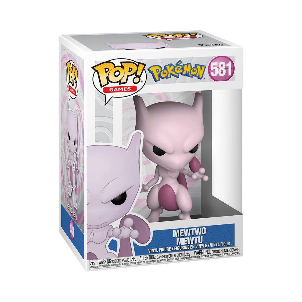 Funko Pop! Figuur Pokémon Mewtwo 3 Funko Pop! Figuur Pokémon Mewtwo - Afbeelding 3