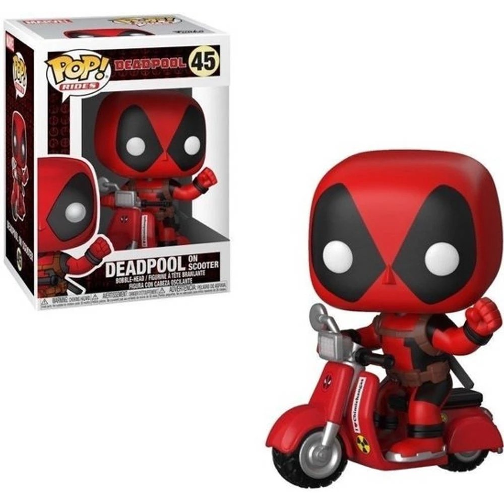 Funko Pop! Figuur Deadpool Op Scooter - 25 Cm 1 Funko Pop! Figuur Deadpool Op Scooter - 25 Cm