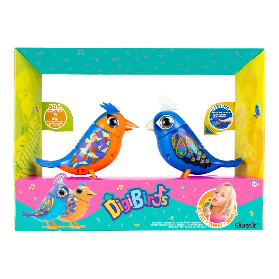 Silverlit Digibirds Interactieve Vogeltjes 1 Silverlit Digibirds Interactieve Vogeltjes