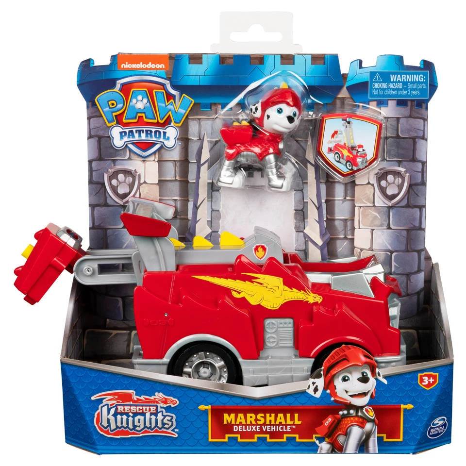SPIN MASTER PAW Patrol Rescue Knights Voertuig Marshall 2 SPIN MASTER PAW Patrol Rescue Knights Voertuig Marshall - Afbeelding 2