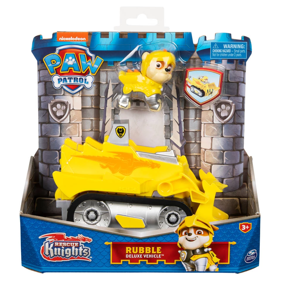 SPIN MASTER PAW Patrol Rescue Knights Voertuig Rubble 5 SPIN MASTER PAW Patrol Rescue Knights Voertuig Rubble - Afbeelding 5