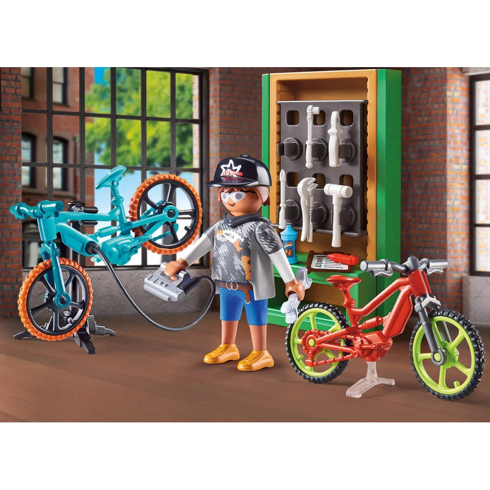 PLAYMOBIL Giftset E-bike Werkplaats 70674 3 PLAYMOBIL Giftset E-bike Werkplaats 70674 - Afbeelding 3