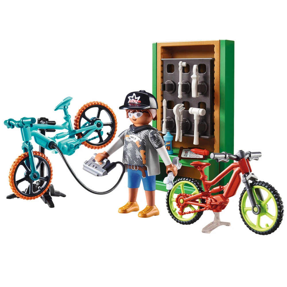 PLAYMOBIL Giftset E-bike Werkplaats 70674 2 PLAYMOBIL Giftset E-bike Werkplaats 70674 - Afbeelding 2