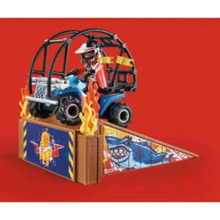 PLAYMOBIL Starterpack Stuntshow Quad Met Vuurhelling 70820 -Kinderspeelgoedwinkel 1991404 3d1a14ae