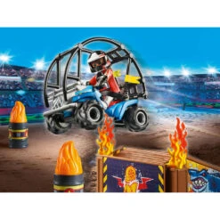 PLAYMOBIL Starterpack Stuntshow Quad Met Vuurhelling 70820 -Kinderspeelgoedwinkel 1991404 fbd19709
