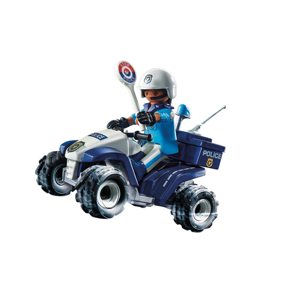 PLAYMOBIL City Action Politie Speed Quad 71092 2 PLAYMOBIL City Action Politie Speed Quad 71092 - Afbeelding 2