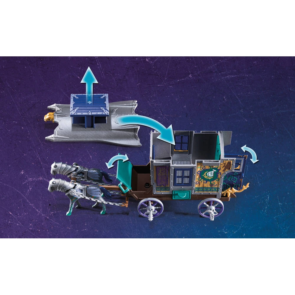 PLAYMOBIL Novelmore Violet Vale Handelskoets 70903 4 PLAYMOBIL Novelmore Violet Vale Handelskoets 70903 - Afbeelding 4