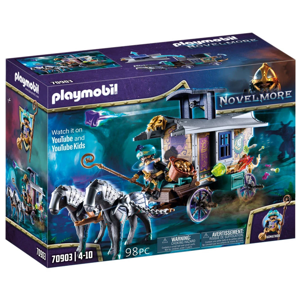 PLAYMOBIL Novelmore Violet Vale Handelskoets 70903 1 PLAYMOBIL Novelmore Violet Vale Handelskoets 70903