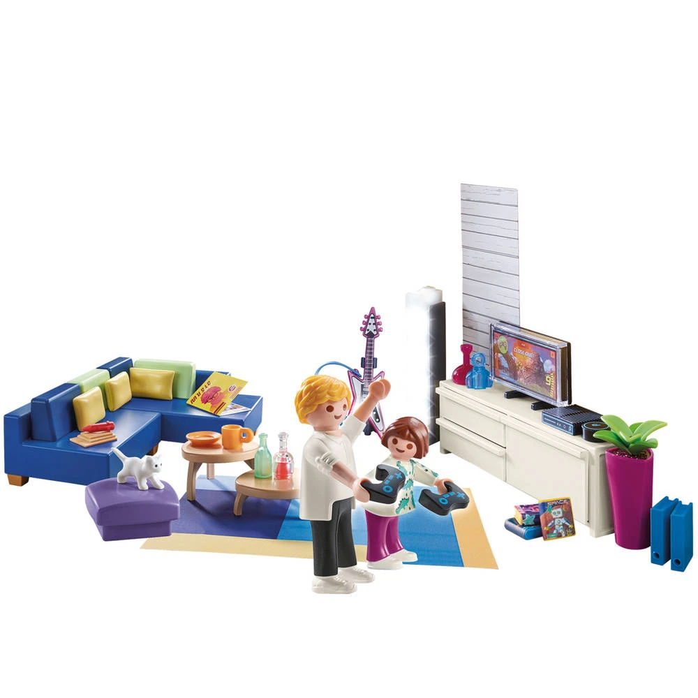 PLAYMOBIL City Life Woonkamer 70989 2 PLAYMOBIL City Life Woonkamer 70989 - Afbeelding 2