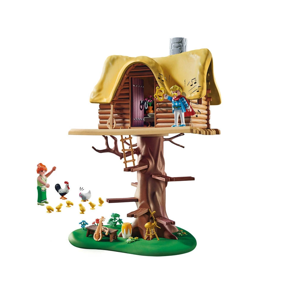 PLAYMOBIL Asterix Kakofonix Met Boomhut 71016 2 PLAYMOBIL Asterix Kakofonix Met Boomhut 71016 - Afbeelding 2