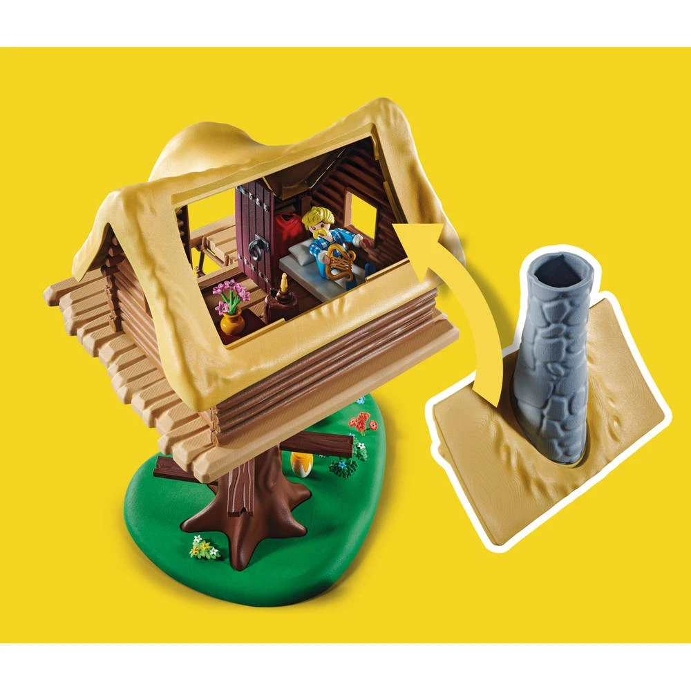 PLAYMOBIL Asterix Kakofonix Met Boomhut 71016 5 PLAYMOBIL Asterix Kakofonix Met Boomhut 71016 - Afbeelding 5
