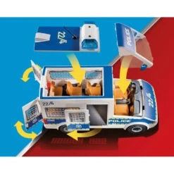 PLAYMOBIL City Action Politieauto Met Licht En Geluid 70899 10 PLAYMOBIL City Action Politieauto Met Licht En Geluid 70899 -Kinderspeelgoedwinkel 1991464 09870427