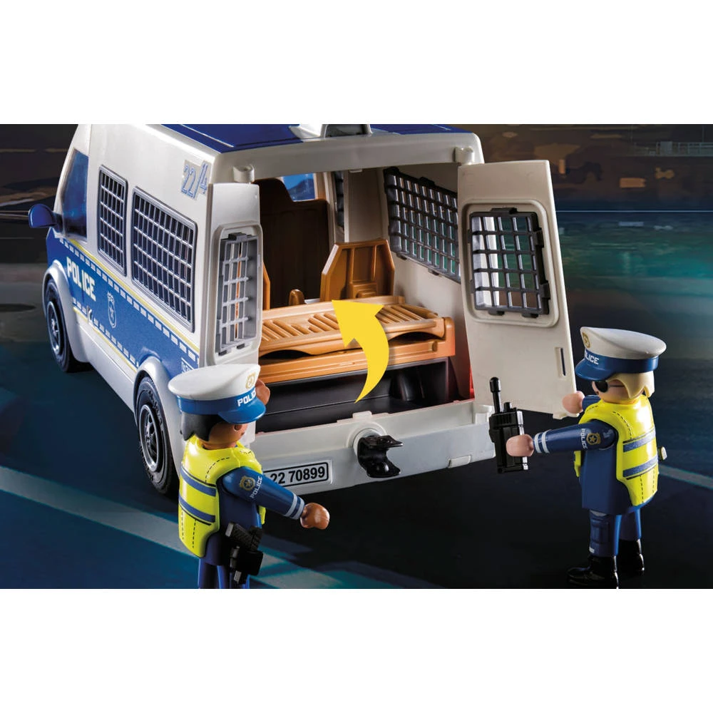 PLAYMOBIL City Action Politieauto Met Licht En Geluid 70899 3 PLAYMOBIL City Action Politieauto Met Licht En Geluid 70899 - Afbeelding 3