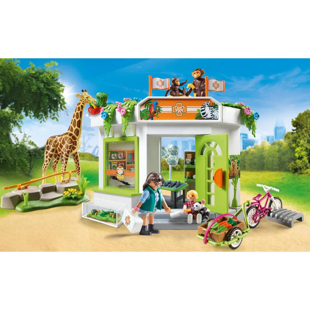 PLAYMOBIL Family Fun Dierenartspraktijk In De Dierentuin 70900 3 PLAYMOBIL Family Fun Dierenartspraktijk In De Dierentuin 70900 - Afbeelding 3