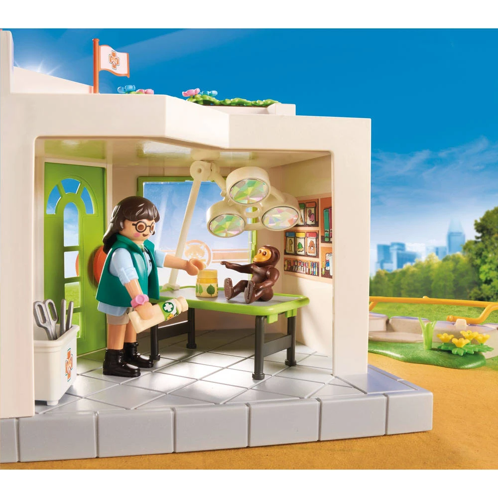 PLAYMOBIL Family Fun Dierenartspraktijk In De Dierentuin 70900 6 PLAYMOBIL Family Fun Dierenartspraktijk In De Dierentuin 70900 - Afbeelding 6