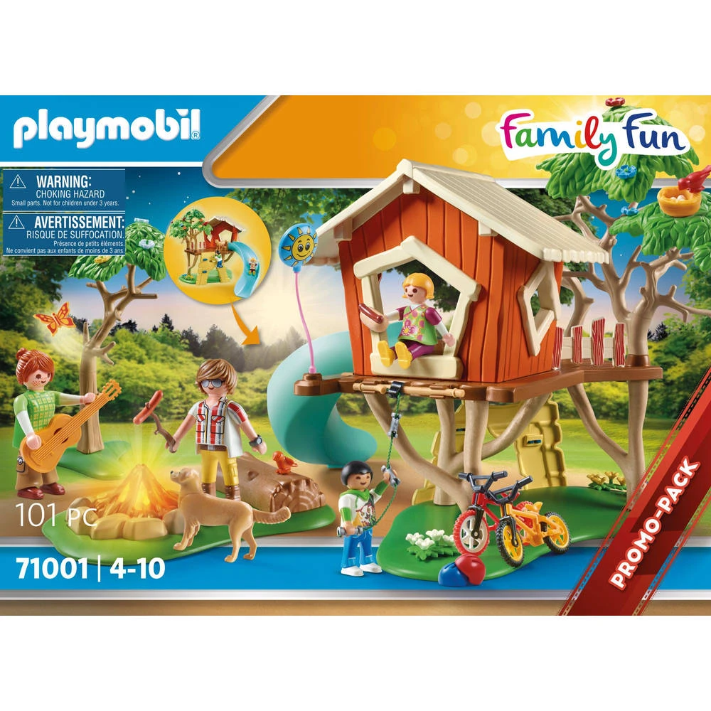 PLAYMOBIL Family Fun Avonturen Boomhut Met Glijbaan 71001 6 PLAYMOBIL Family Fun Avonturen Boomhut Met Glijbaan 71001 - Afbeelding 6