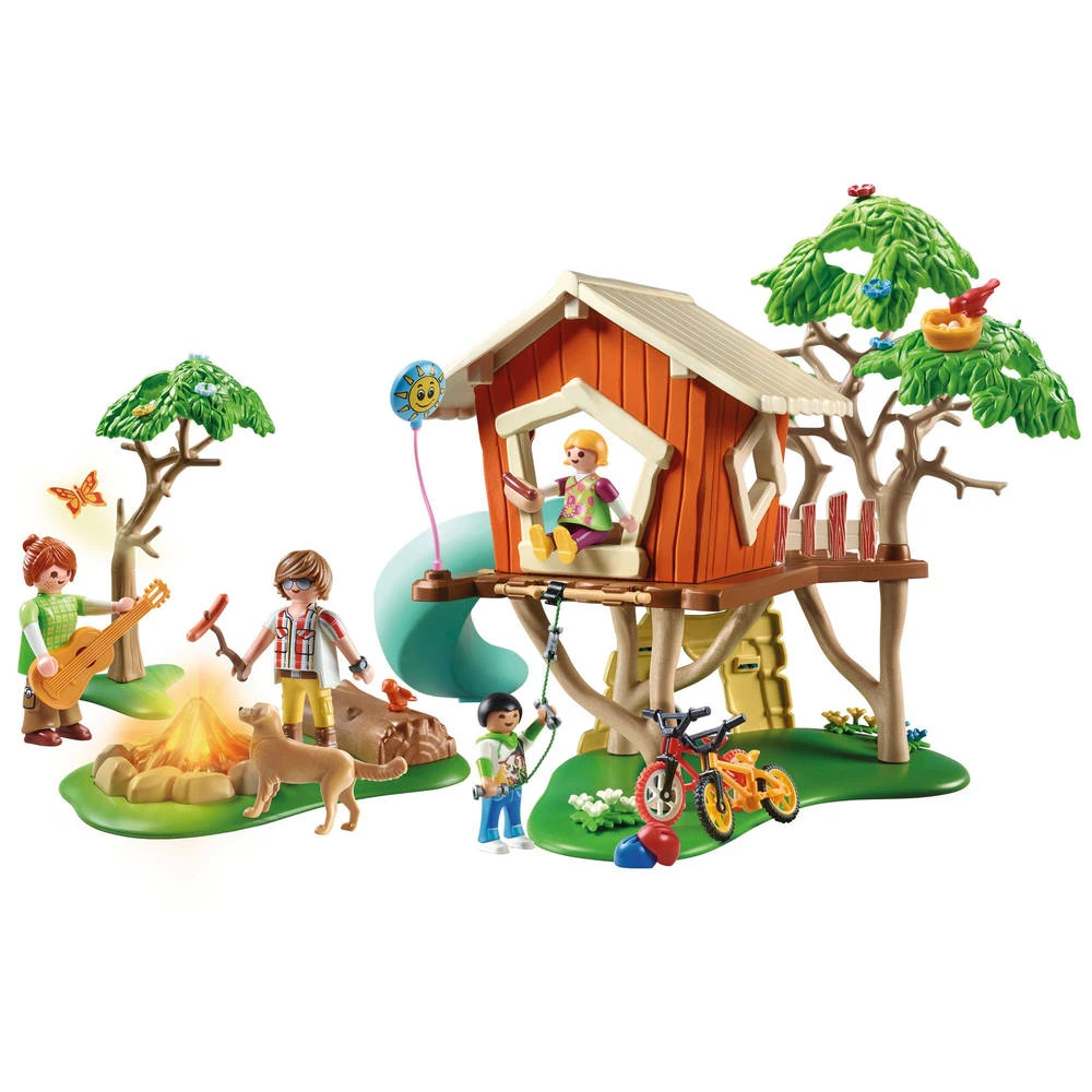 PLAYMOBIL Family Fun Avonturen Boomhut Met Glijbaan 71001 2 PLAYMOBIL Family Fun Avonturen Boomhut Met Glijbaan 71001 - Afbeelding 2