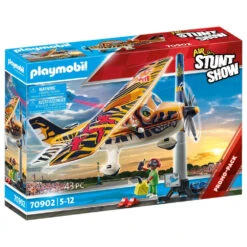 PLAYMOBIL Air Stunt Show Propellervliegtuig Tiger 70902