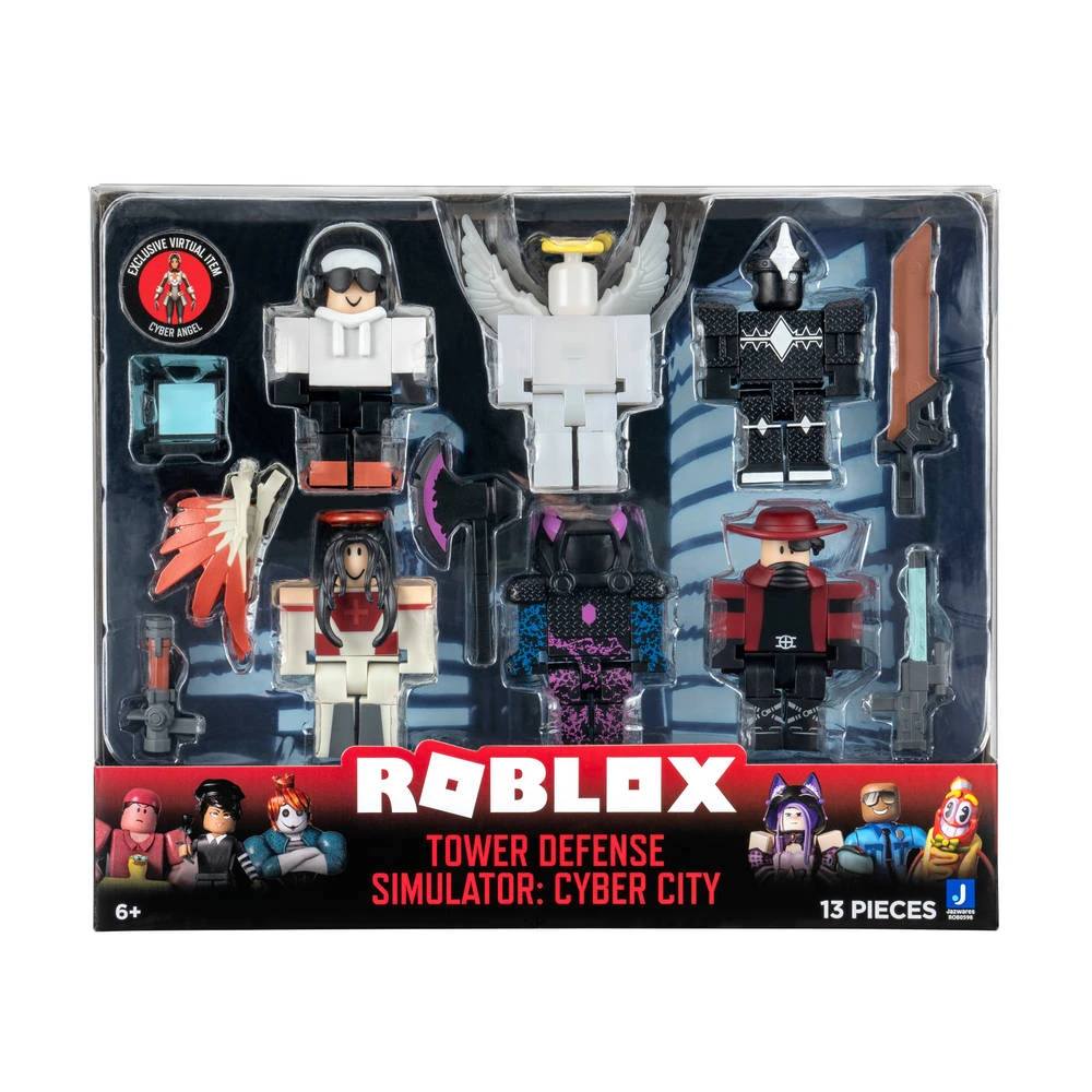 No Brand Roblox Multipack Tower Defence Cyber City W11 1 No Brand Roblox Multipack Tower Defence Cyber City W11