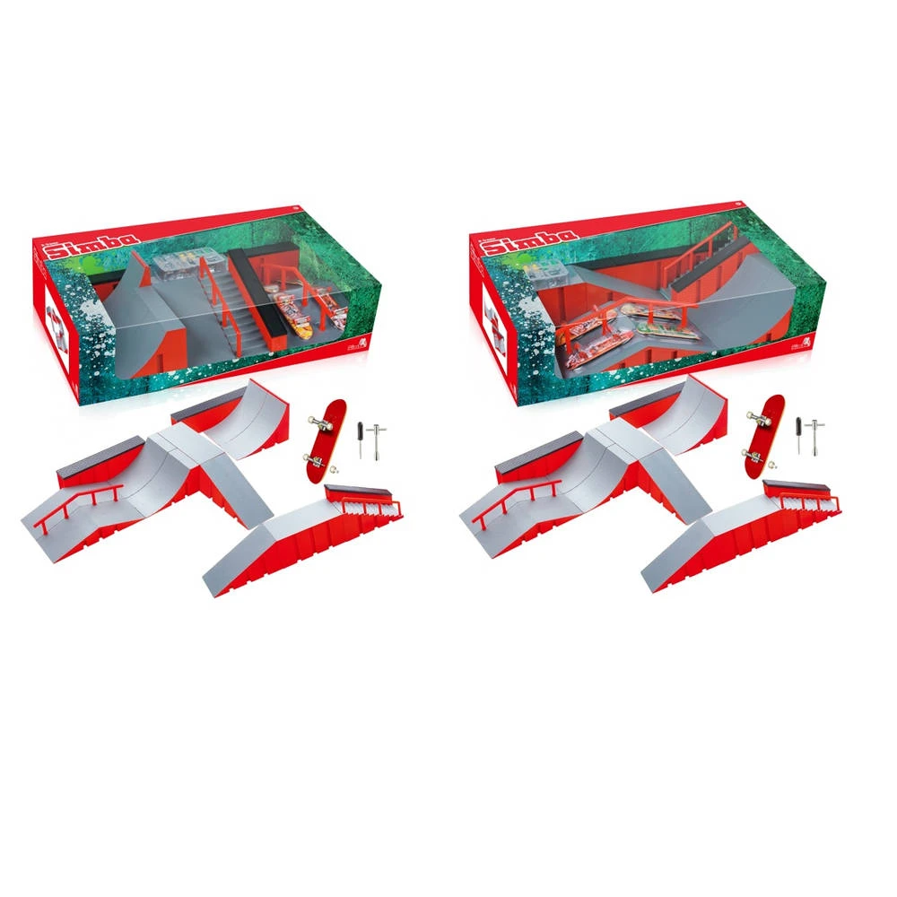 No Brand Skatepark Set Met 4 Skateboards 1 No Brand Skatepark Set Met 4 Skateboards