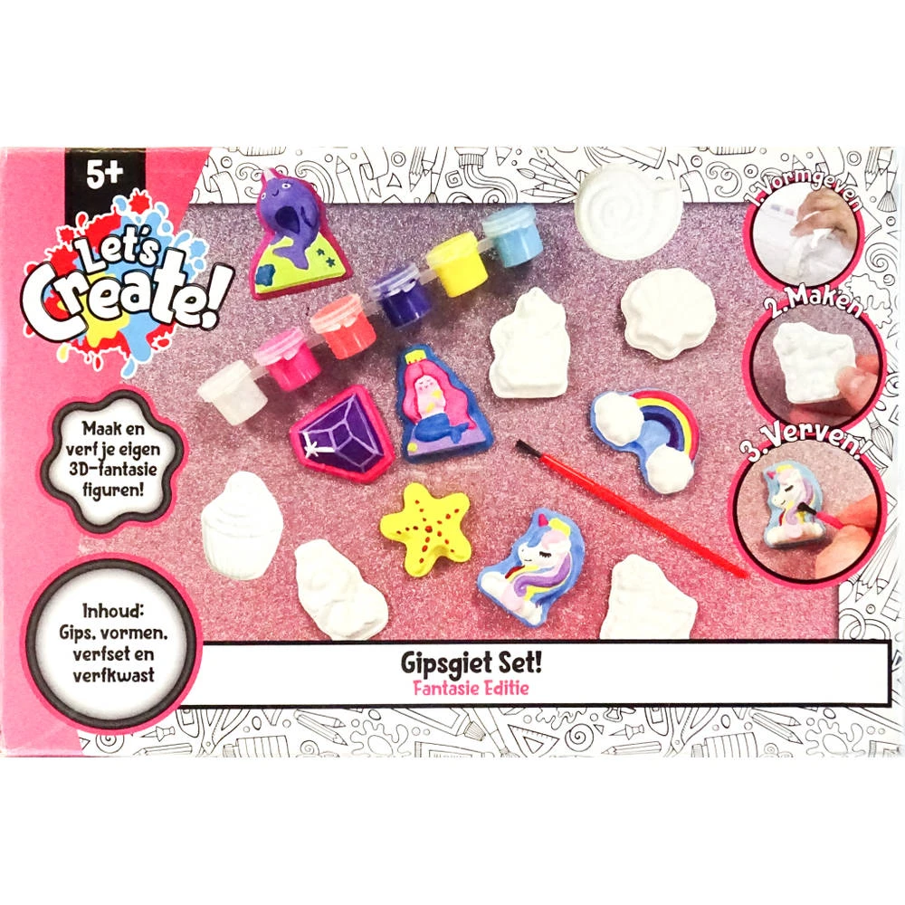 Sambro Grote Gipsvorm En Verf Set Eenhoorn 1 Sambro Grote Gipsvorm En Verf Set Eenhoorn