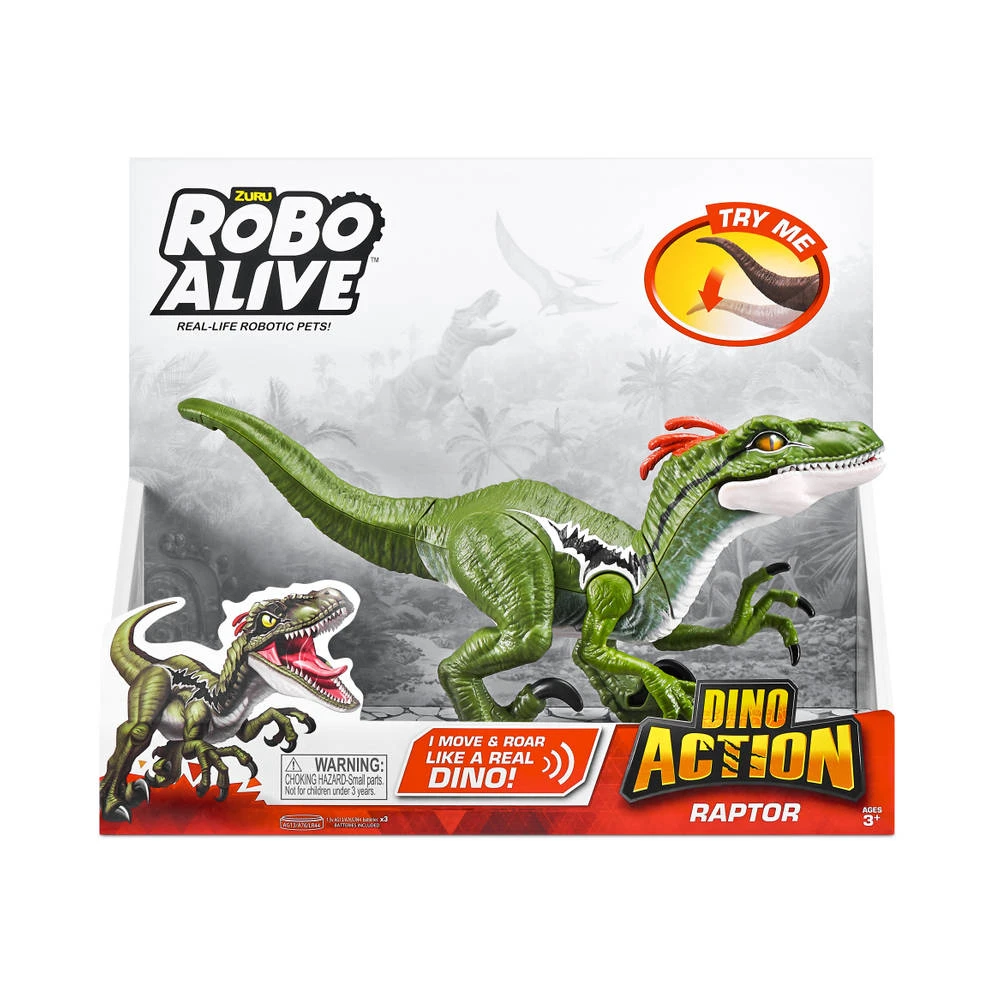 No Brand Robo Alive Dino Action Raptor 1 No Brand Robo Alive Dino Action Raptor