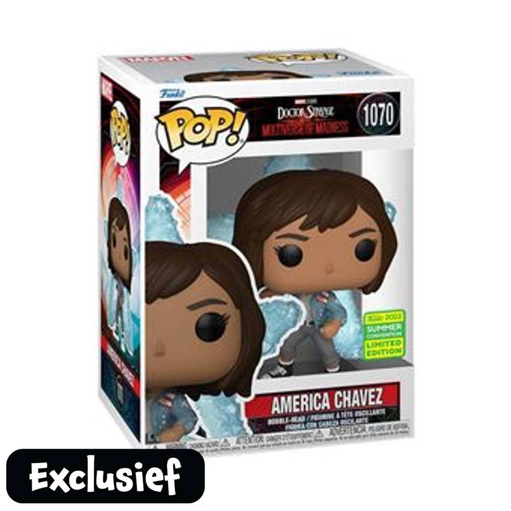 Funko Pop! Figuur Marvel Studios Doctor Strange In The Multiverse Of Madness America Chavez Limited Edition 1 Funko Pop! Figuur Marvel Studios Doctor Strange In The Multiverse Of Madness America Chavez Limited Edition