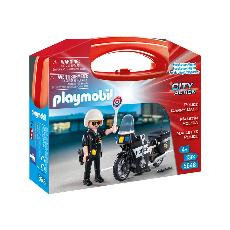 PLAYMOBIL City Action Politiekoffer 5648 1 PLAYMOBIL City Action Politiekoffer 5648