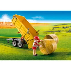 PLAYMOBIL Country Tractor Met Trailer 9317 -Kinderspeelgoedwinkel 1992453 3084680e