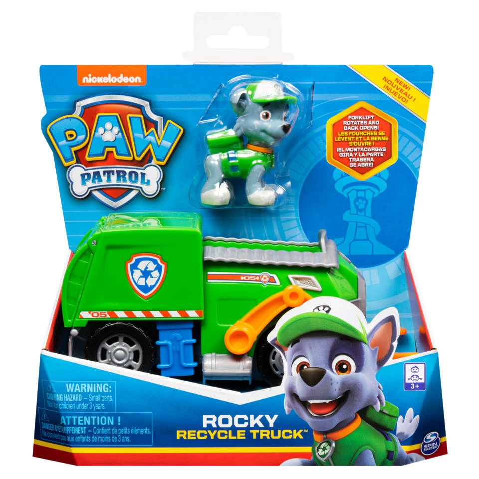 SPIN MASTER PAW Patrol Rocky En Vuilniswagen 2 SPIN MASTER PAW Patrol Rocky En Vuilniswagen - Afbeelding 2