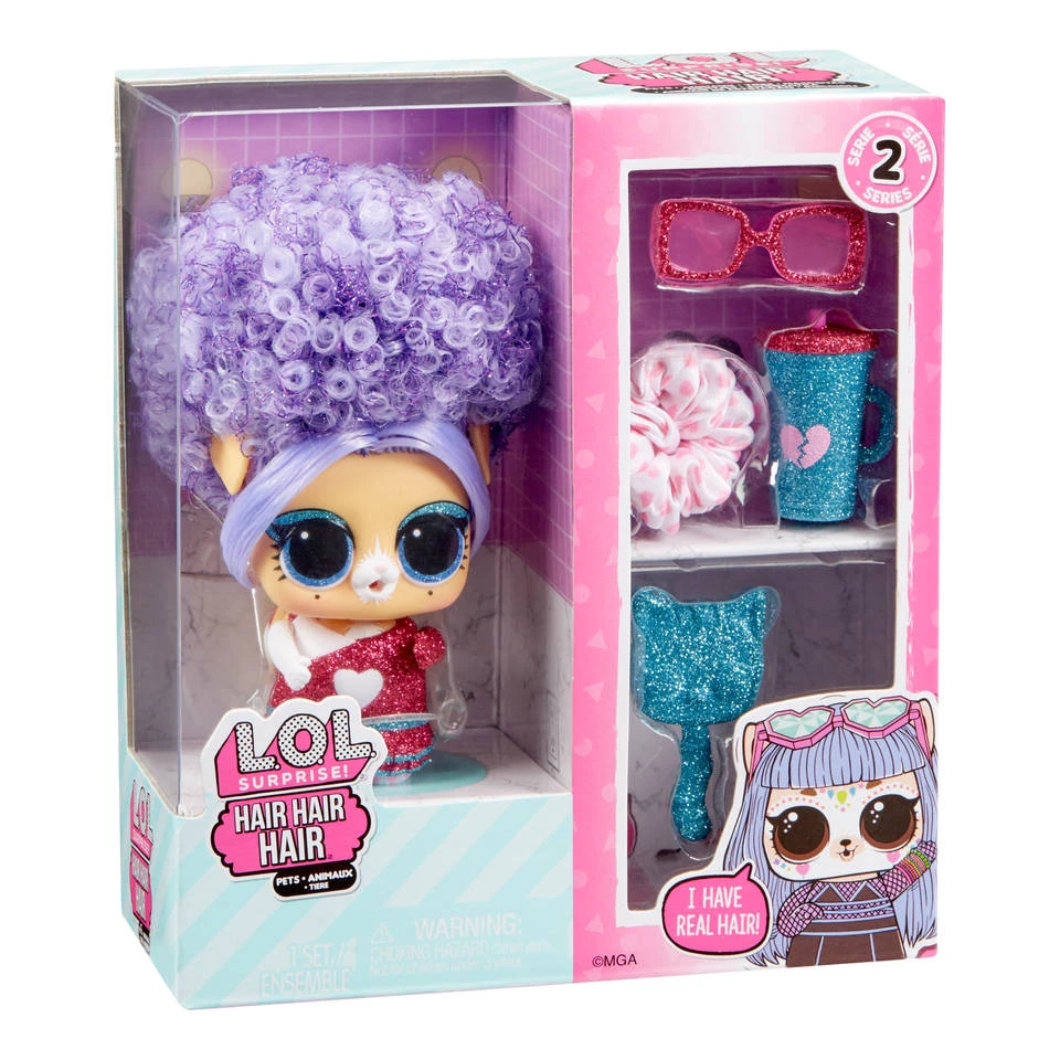 L.O.L. Surprise! Hair Hair Hair Diertje 6 L.O.L. Surprise! Hair Hair Hair Diertje - Afbeelding 6