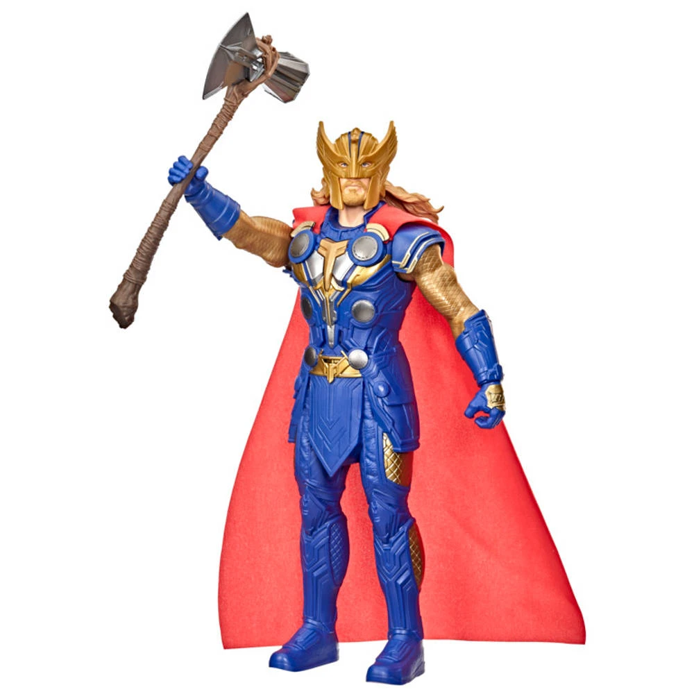 Hasbro Avengers Titan Hero Thor: Love And Thunder Stormbreaker Strike Pop Thor 2 Hasbro Avengers Titan Hero Thor: Love And Thunder Stormbreaker Strike Pop Thor - Afbeelding 2