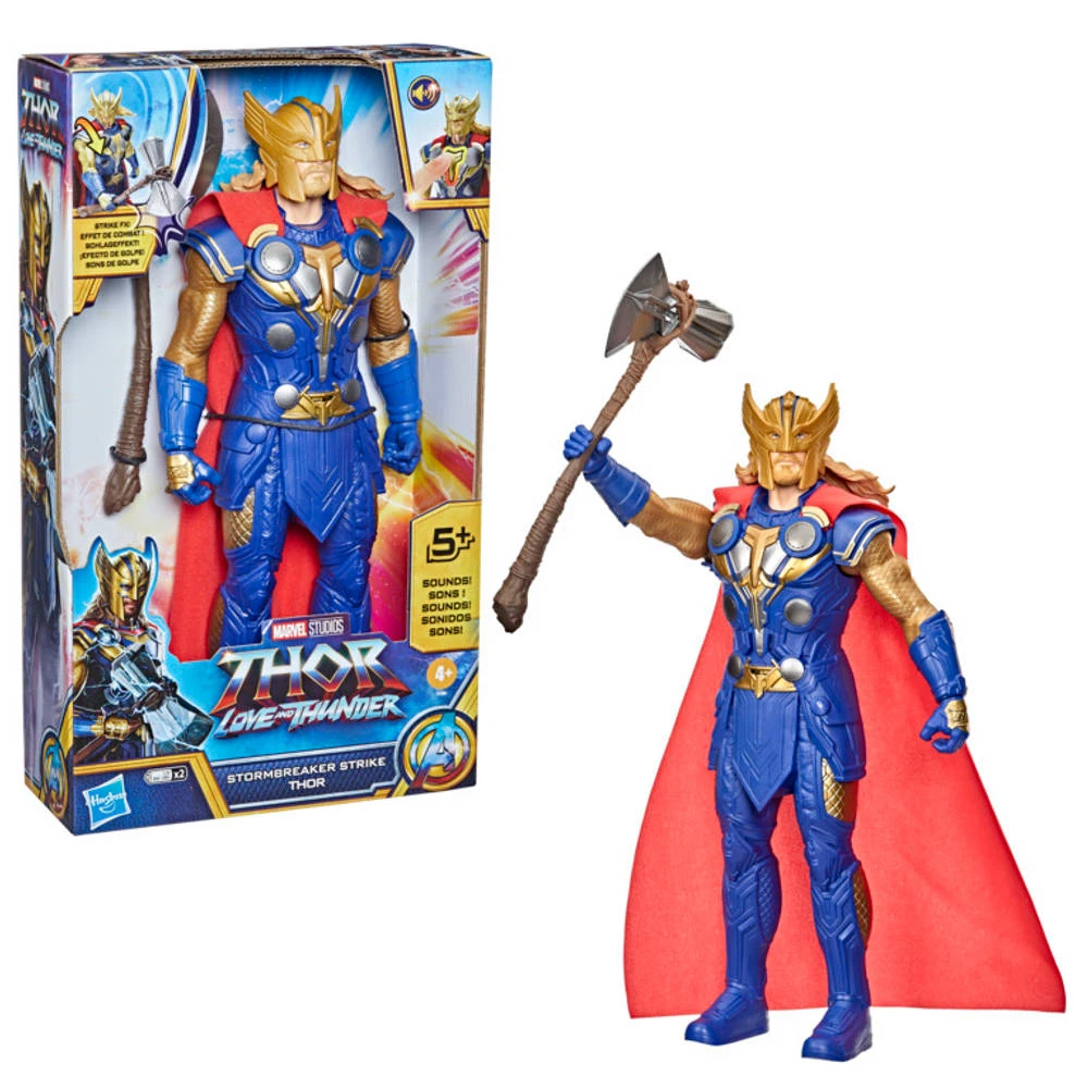 Hasbro Avengers Titan Hero Thor: Love And Thunder Stormbreaker Strike Pop Thor 1 Hasbro Avengers Titan Hero Thor: Love And Thunder Stormbreaker Strike Pop Thor