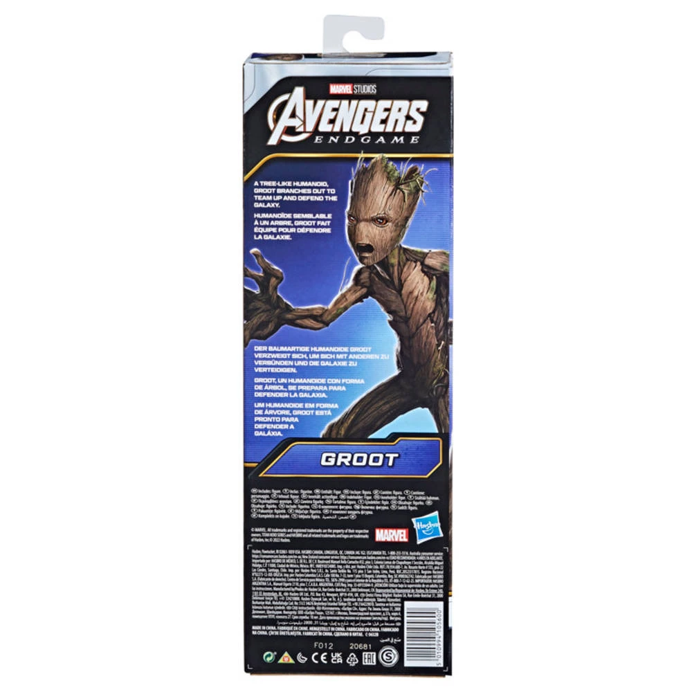 Hasbro Marvel Avengers Titan Hero Figuur Groot - 30 Cm 5 Hasbro Marvel Avengers Titan Hero Figuur Groot - 30 Cm - Afbeelding 5